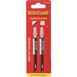 T-shank Jigsaw Blade Fast Cut For Wood 4mm 6tpi 2pc
